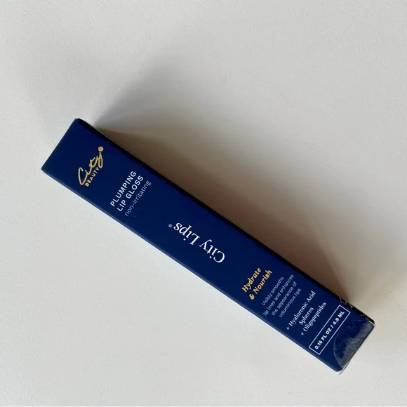 NIB Makeup, City Beauty, City Lips Plumping Lip Gloss, Hydrates & Nourish, Clear - Picture 12 of 12